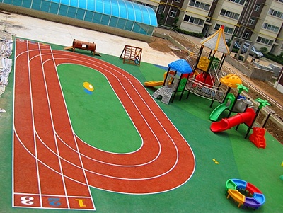幼儿园塑胶场地