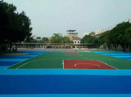 硅pu篮球场